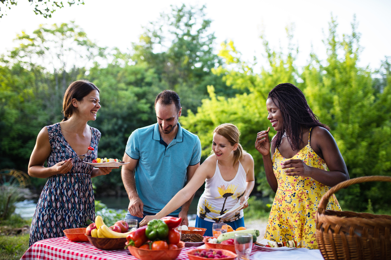 Plant-based diet for beginners: Healthy vegan eating in nature