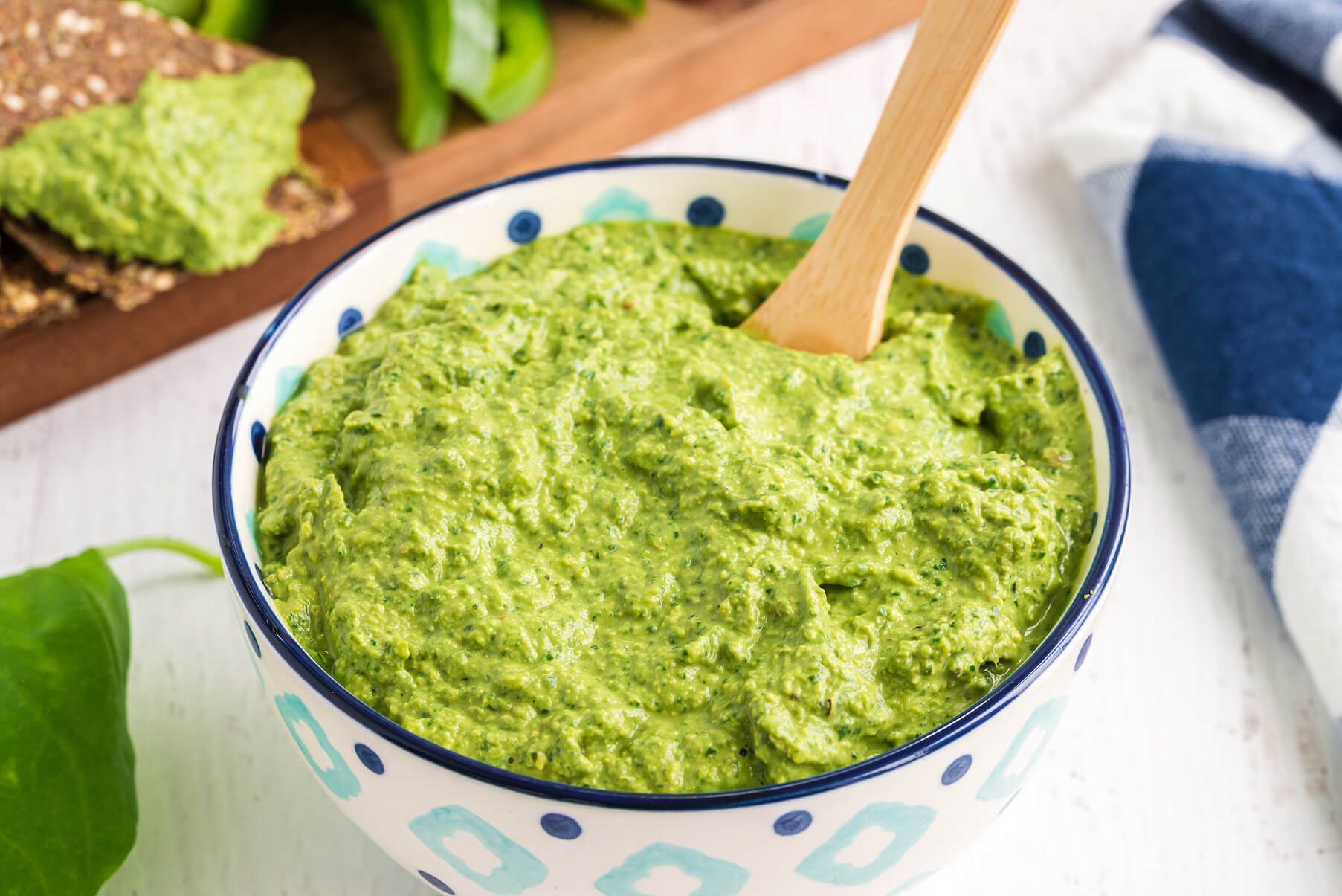 Kale Walnut Basil Pesto - Recipe for brain fog